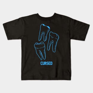 Cursed Teeth Kids T-Shirt